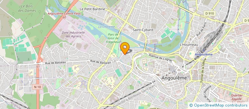 localisation de l'entreprise ART OF DSP à ANGOULEME