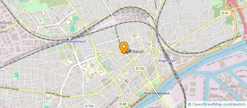 localisation de l'entreprise ART OF ITSM  ARGENTEUIL