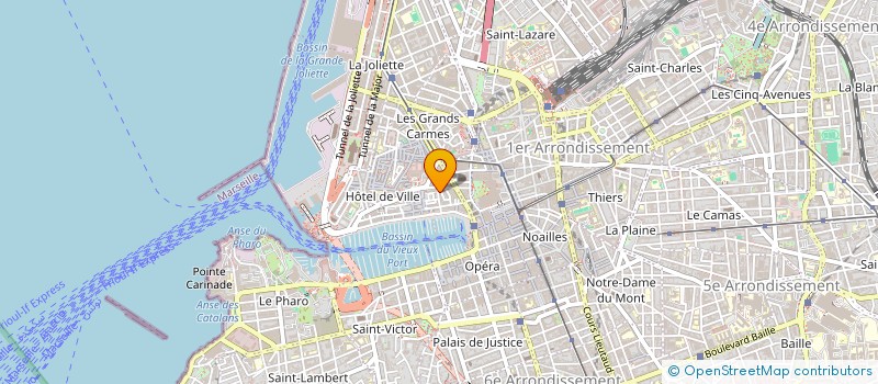 localisation de l'entreprise ART OF LIVING  MARSEILLE