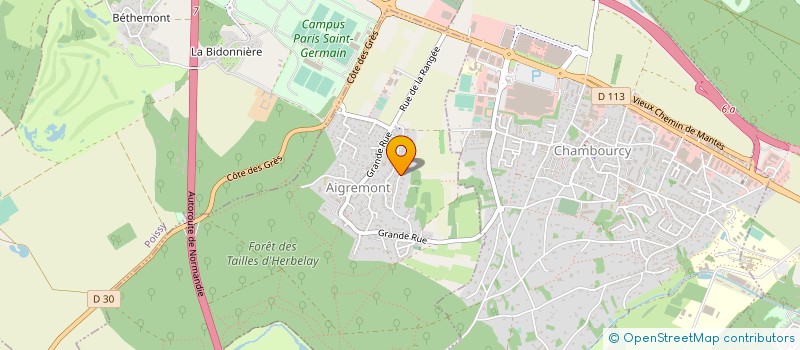 localisation de l'entreprise ART OF SENSEMAKING  AIGREMONT