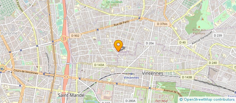 localisation de l'entreprise ART OF SENSES à NANTES