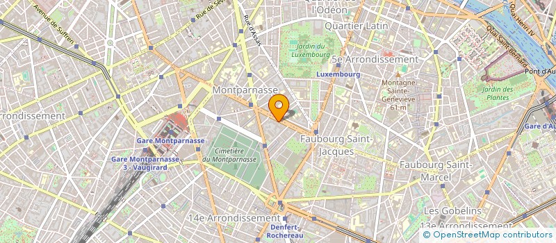 localisation de l'entreprise ART OF SEPTIEME à PARIS