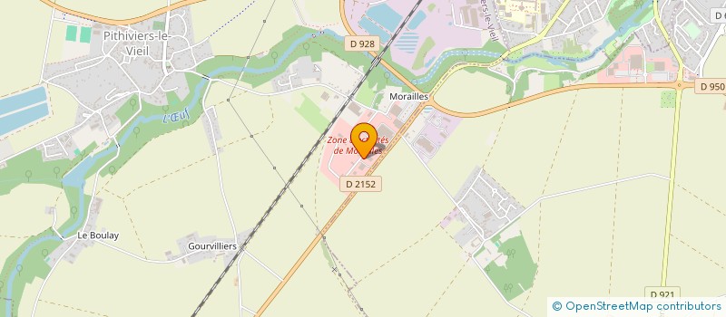 localisation de l'entreprise ART'OIT ENERGIE  PITHIVIERS-LE-VIEIL
