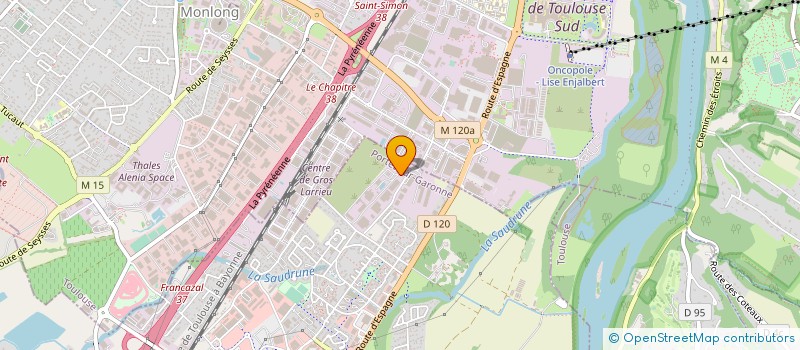 localisation de l'entreprise ART OMNIA  PORTET-SUR-GARONNE