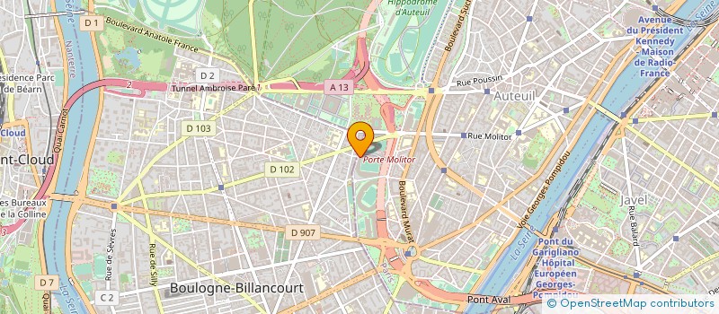 localisation de l'entreprise ART ORGANISATION GROUPE ETUDE ENTREPRISE à PARIS