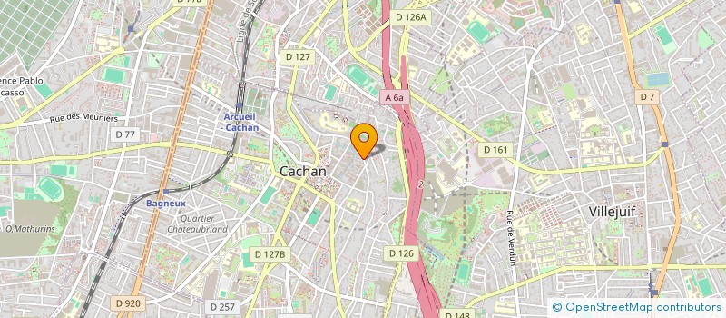 localisation de l'entreprise ART PAIS à CACHAN