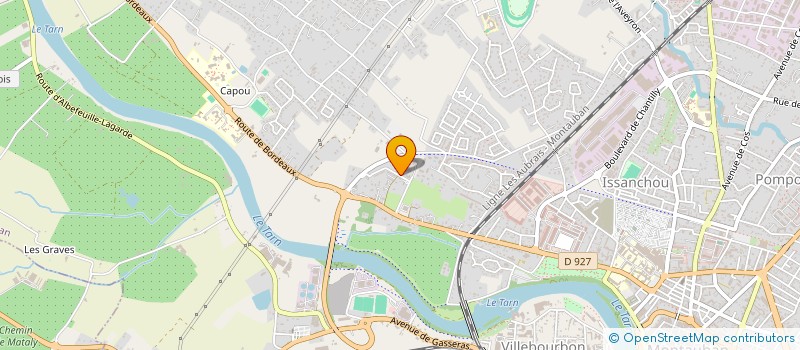 localisation de l'entreprise ART & PARIS à MONTAUBAN