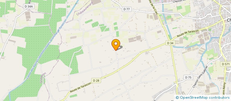 localisation de l'entreprise ART PATHS à CHATEAURENARD