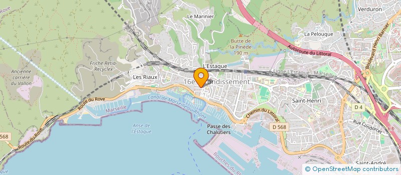 localisation de l'entreprise ART PATOUILLE à MARSEILLE
