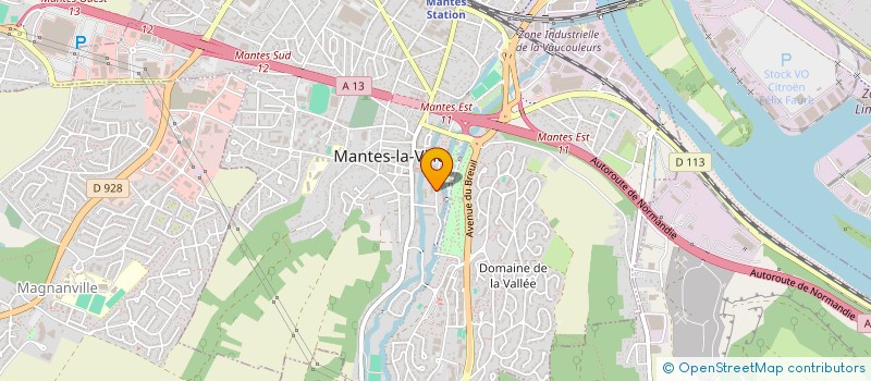 localisation de l'entreprise ART, PATRIMOINE ET CULTURES DE MANTES LA VILLE à MANTES-LA-VILLE
