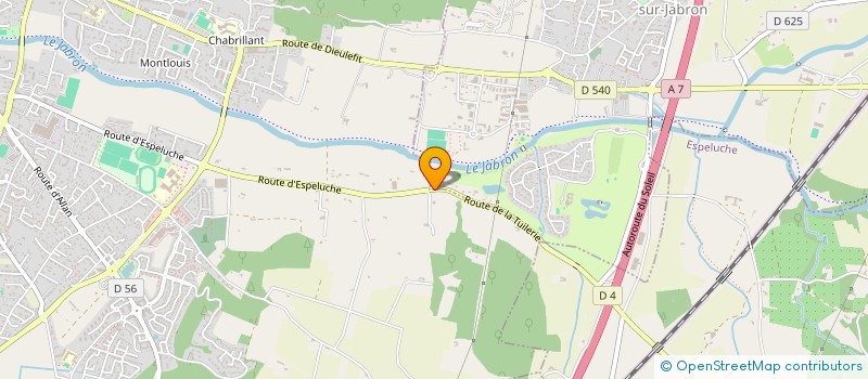 localisation de l'entreprise ART PAYSAGE  SAVASSE