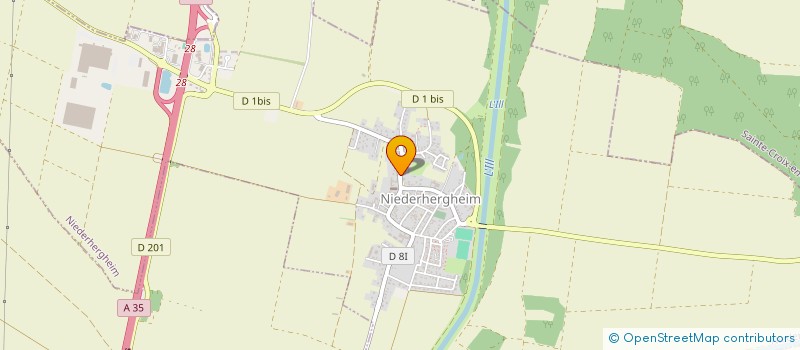 localisation de l'entreprise ART PAYSAGER  NIEDERENTZEN