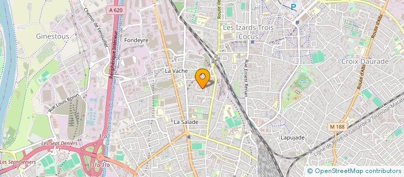 localisation de l'entreprise ART & PEINTURE 31  TOULOUSE