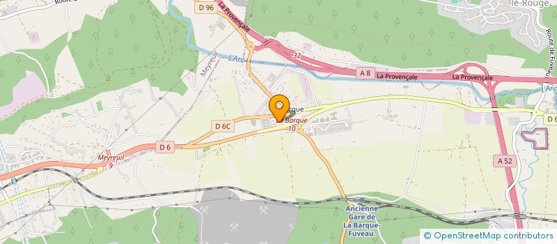 localisation de l'entreprise ART PHOTO PROVENCE à FUVEAU