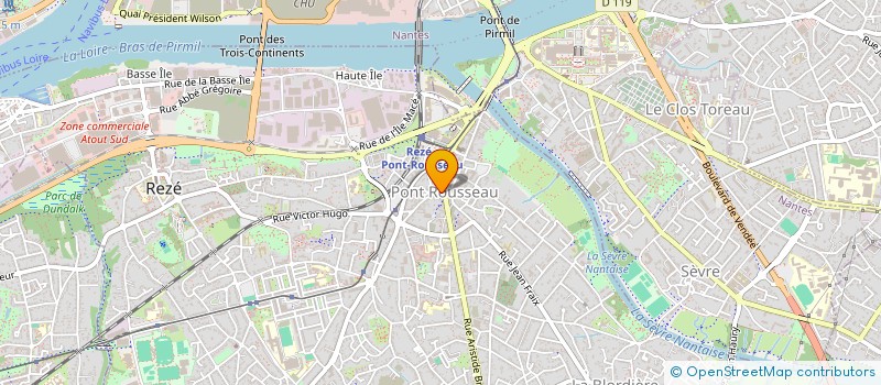 localisation de l'entreprise ART & PIERRE IMMOBILIER NANTES SUD à REZE