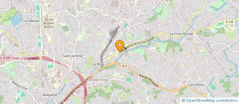 localisation de l'entreprise ART & PIERRES POSEES à MARSEILLE
