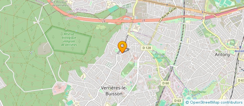 localisation de l'entreprise ART PLA  VERRIERES-LE-BUISSON