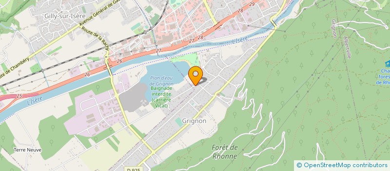 localisation de l'entreprise ART PLACO  GRIGNON