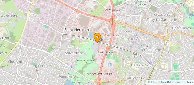 localisation de l'entreprise ART PLUS à SAINT-HERBLAIN