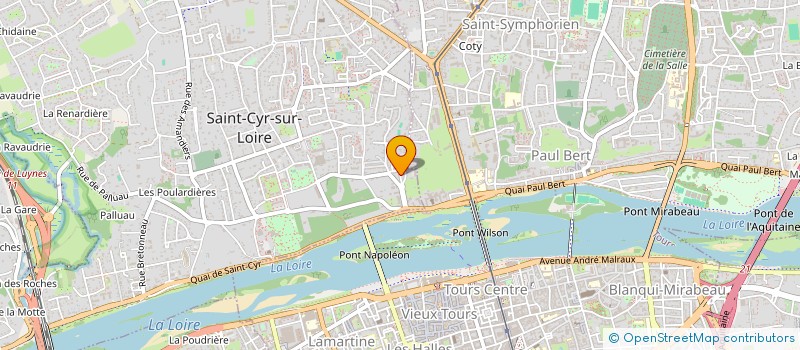 localisation de l'entreprise ART PLUS TOURAINE  SAINT-CYR-SUR-LOIRE