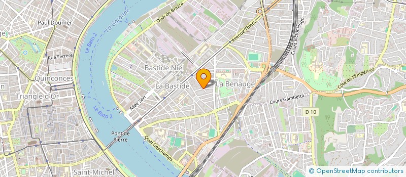 localisation de l'entreprise ART POP  BORDEAUX