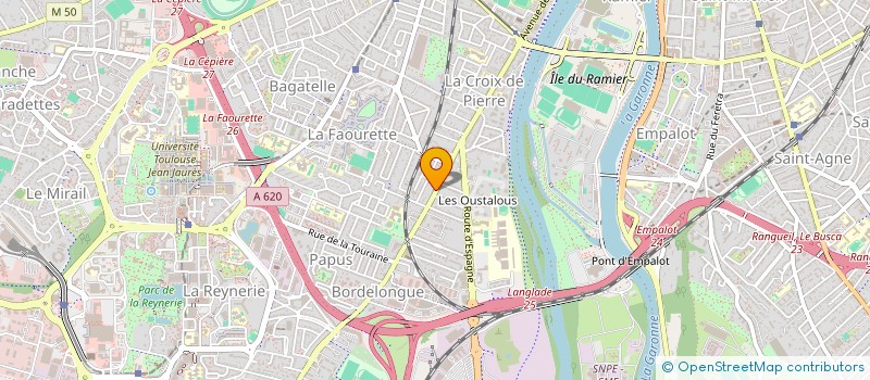 localisation de l'entreprise ART & POSE à TOULOUSE