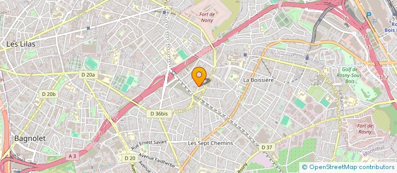 localisation de l'entreprise ART POUR TOUS à ROMAINVILLE
