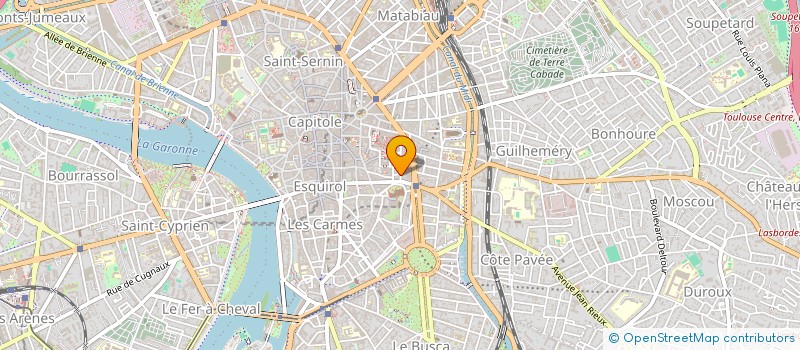localisation de l'entreprise ART PRESENT ESPACE à TOULOUSE