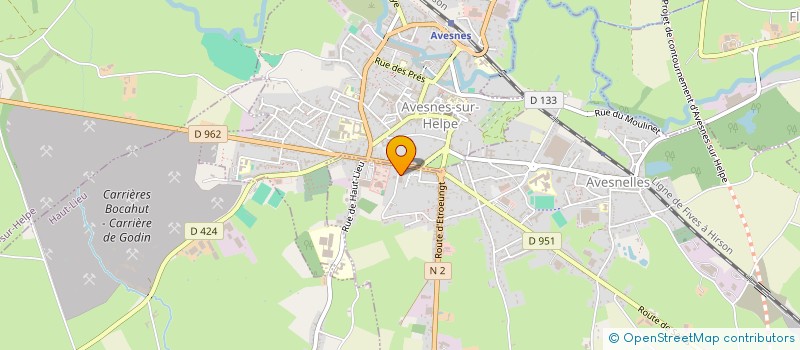localisation de l'entreprise ART PRESS à AVESNELLES