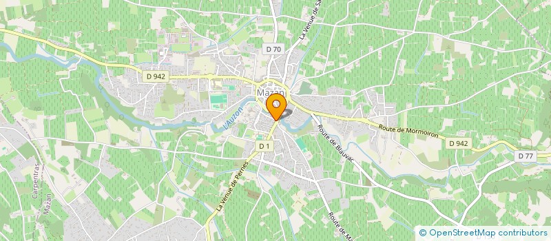 localisation de l'entreprise ART&PRO à MAZAN