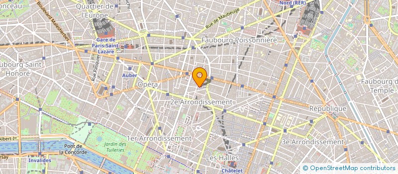 localisation de l'entreprise ART PRO CONSTRUCT à PARIS