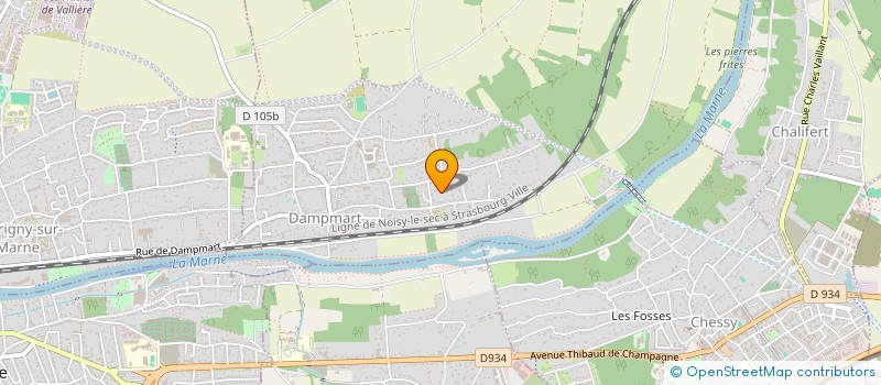 localisation de l'entreprise ART PROPERTIES  DAMPMART