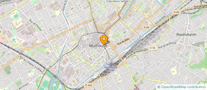 localisation de l'entreprise ART-PSY-MED  MULHOUSE