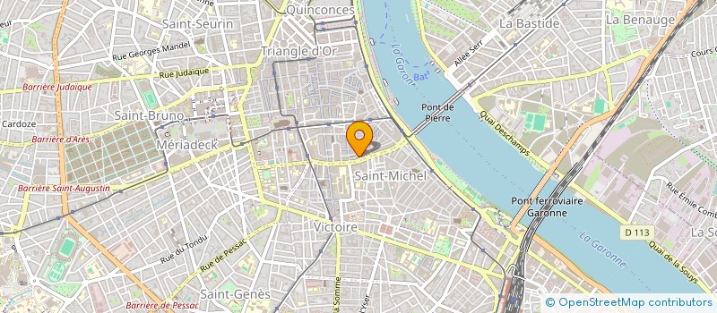 localisation de l'entreprise ART PUBLIC  BORDEAUX