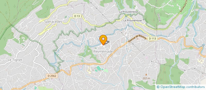 localisation de l'entreprise ART PUNK 1999  PEYMEINADE