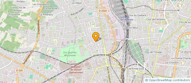 localisation de l'entreprise ART-RE-CO à ORLEANS