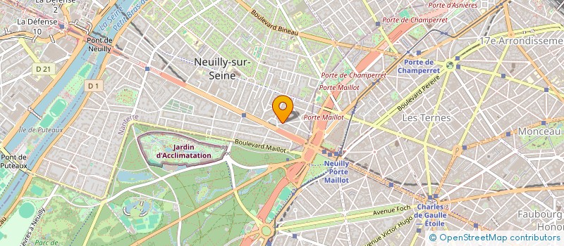 localisation de l'entreprise ART & REGARDS NEUILLY à NEUILLY-SUR-SEINE