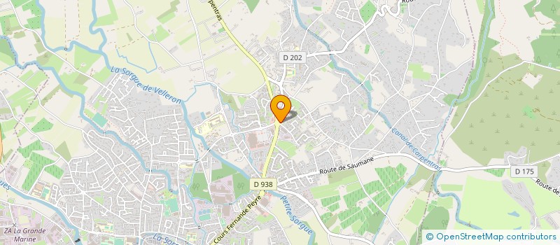 localisation de l'entreprise ART RENAISSANCE à L'ISLE-SUR-LA-SORGUE