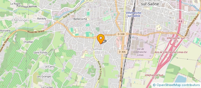 localisation de l'entreprise ART RENO'V  LIMAS