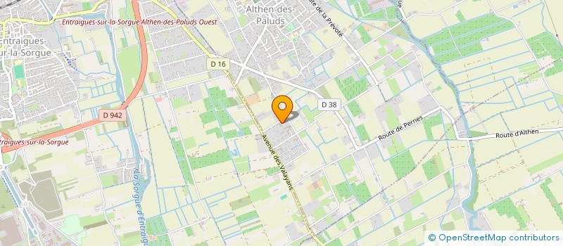 localisation de l'entreprise ART RENOV à ALTHEN-DES-PALUDS