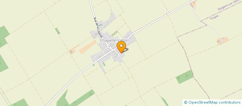 localisation de l'entreprise ART & RENOV  CHAPELLE-VALLON