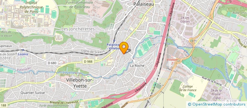 localisation de l'entreprise ART RENOVA CONSTRUCTION  PALAISEAU