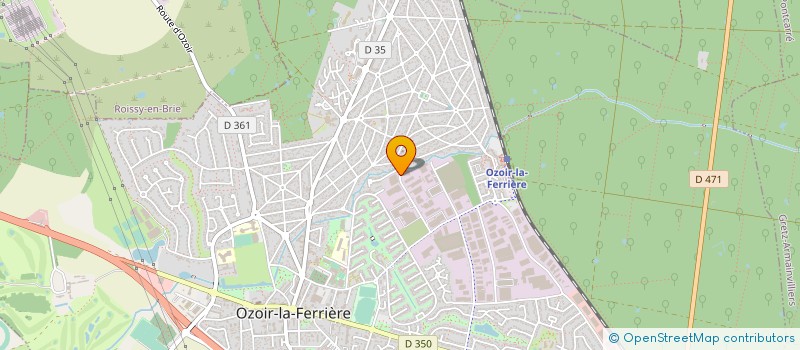localisation de l'entreprise ART RENOVATION à OZOIR-LA-FERRIERE