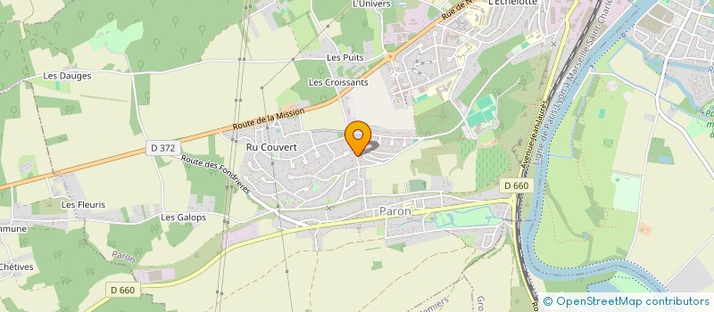 localisation de l'entreprise ART'RENOVE à SOUCY