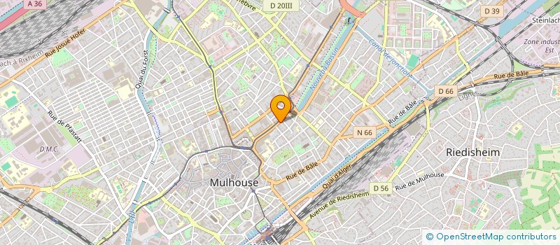 localisation de l'entreprise ART & RENOVE  MULHOUSE