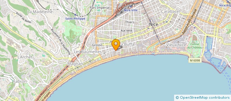 localisation de l'entreprise ART ROBOTIQUE à NICE