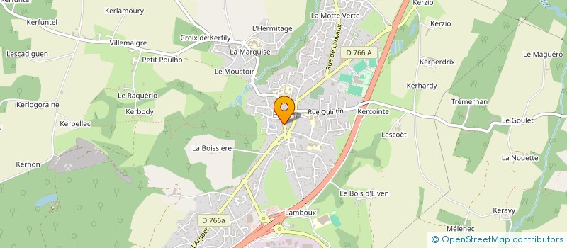 localisation de l'entreprise ART'S DU FEU à ELVEN