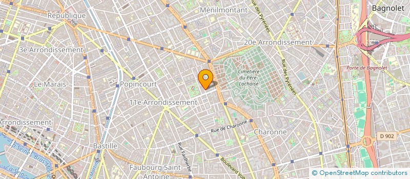 localisation de l'entreprise ART'S PARQUET  PARIS