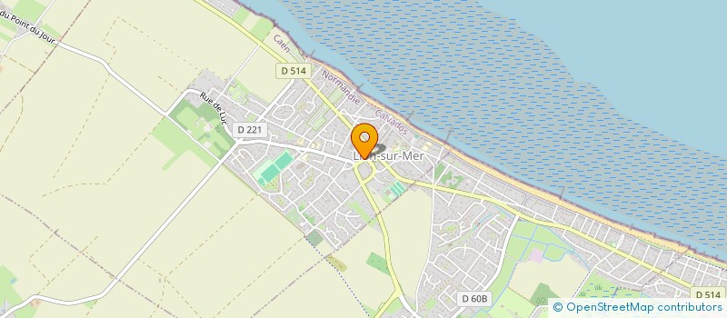 localisation de l'entreprise ART SAUVAGE ET CULTIVE  LION-SUR-MER