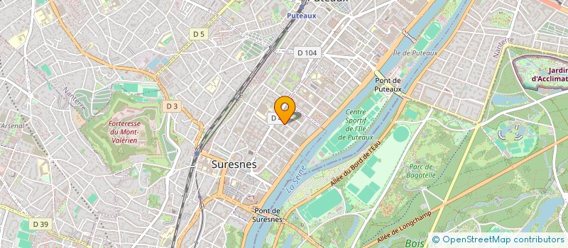 localisation de l'entreprise ART SAVE à SURESNES